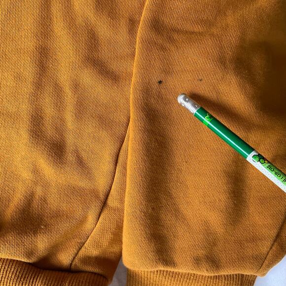 Cotton On Women’s Long sleeve Screw Neck Sweatshirt size S, Solid Orange - Picture 9 of 9